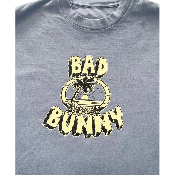 Bad Bunny Worlds Hottest Tour 2022 Verano Sin Ti Official Merch Shirt Men's Sz M - Picture 5 of 7